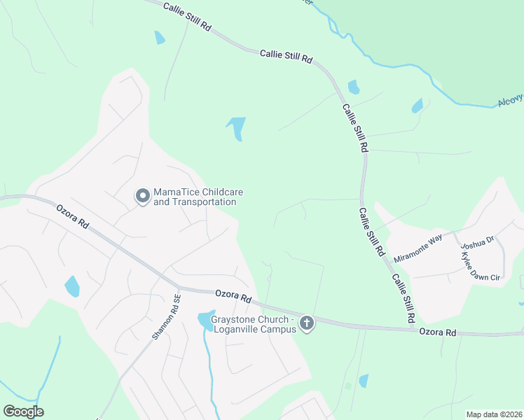 map of restaurants, bars, coffee shops, grocery stores, and more near 1520 Tapestry Ridge Southeast in Lawrenceville