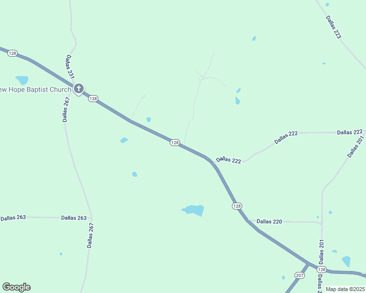 map of restaurants, bars, coffee shops, grocery stores, and more near 1400 Arkansas 128 in Sparkman