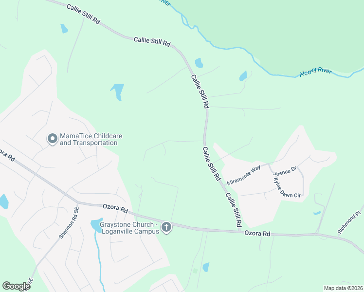 map of restaurants, bars, coffee shops, grocery stores, and more near 1635 Tapestry Ridge Southeast in Lawrenceville