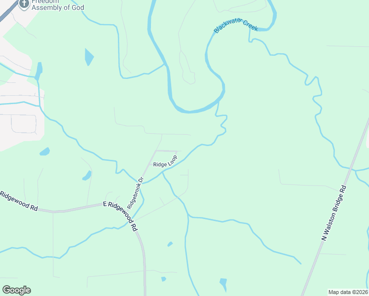 map of restaurants, bars, coffee shops, grocery stores, and more near 1400-1698 North Ridge Drive in Jasper
