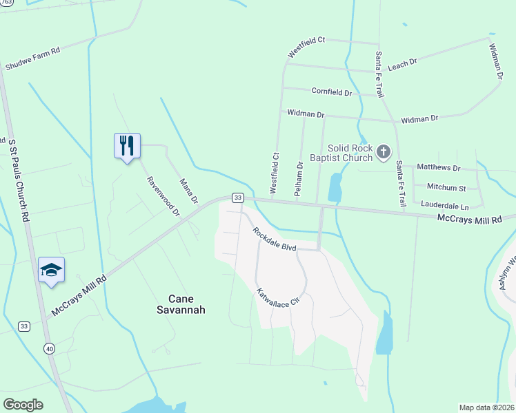 map of restaurants, bars, coffee shops, grocery stores, and more near 994 Westfield Ct in Sumter