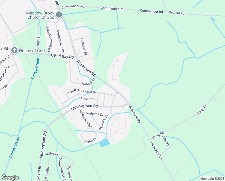 map of restaurants, bars, coffee shops, grocery stores, and more near 1091 Boulevard Road in Sumter