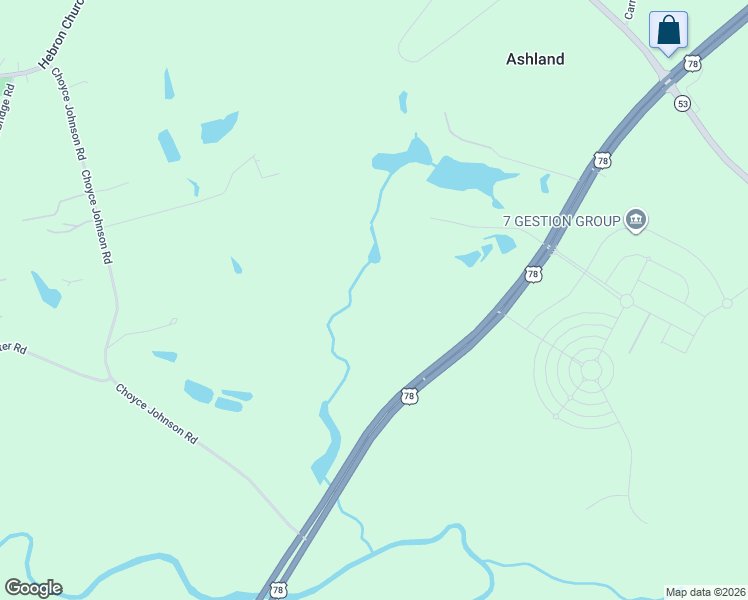 map of restaurants, bars, coffee shops, grocery stores, and more near 4900 Monroe Highway in Statham
