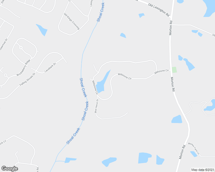 map of restaurants, bars, coffee shops, grocery stores, and more near 330 Millstone Circle in Athens