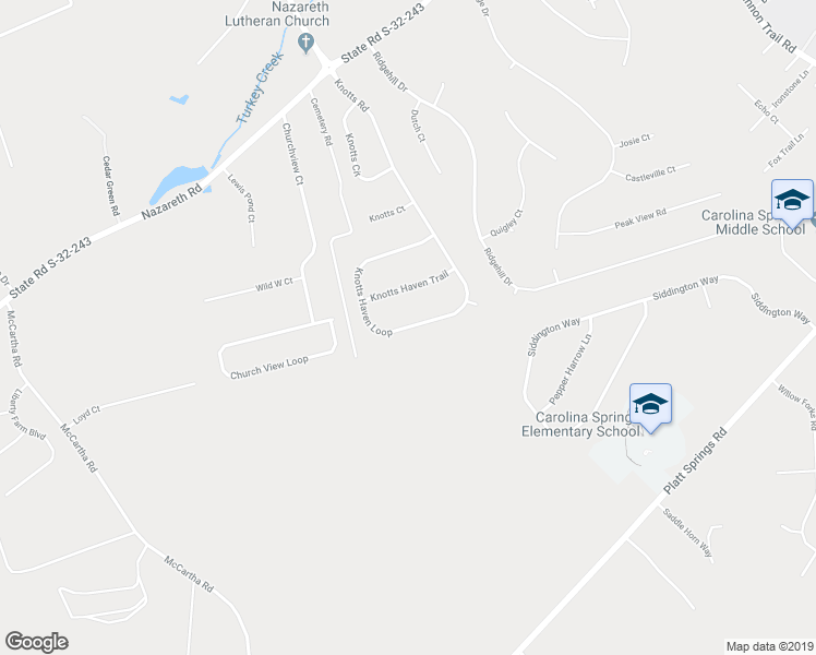 map of restaurants, bars, coffee shops, grocery stores, and more near 1332 Knotts Haven Loop in Lexington