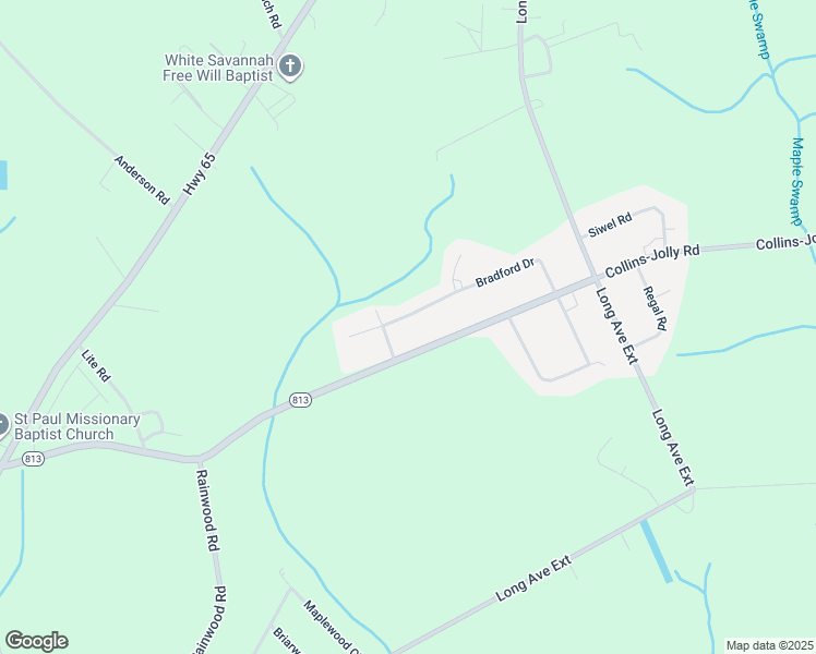 map of restaurants, bars, coffee shops, grocery stores, and more near 4317 Bradford Drive in Conway
