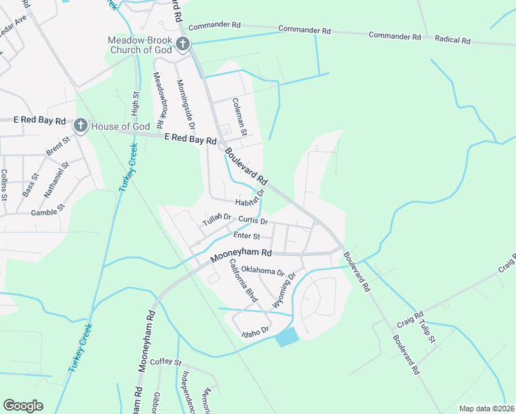 map of restaurants, bars, coffee shops, grocery stores, and more near 1270 Habitat Dr in Sumter