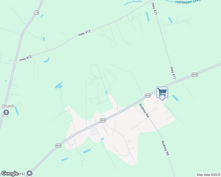 map of restaurants, bars, coffee shops, grocery stores, and more near 144 Kellys Cove Drive in Conway