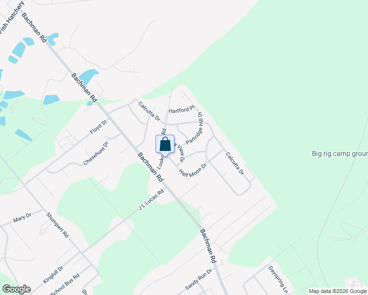 map of restaurants, bars, coffee shops, grocery stores, and more near 102 Partridge Hill Drive in West Columbia