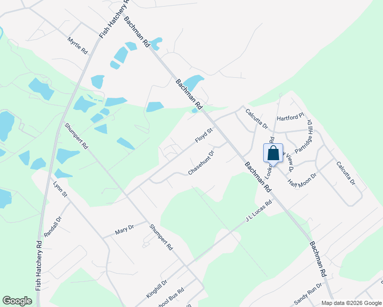 map of restaurants, bars, coffee shops, grocery stores, and more near 112 Preakness Court in West Columbia