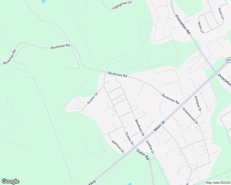 map of restaurants, bars, coffee shops, grocery stores, and more near 2710 Scenic Drive in West Columbia