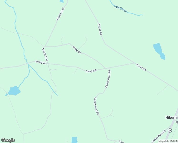 map of restaurants, bars, coffee shops, grocery stores, and more near Irving Road in Monetta