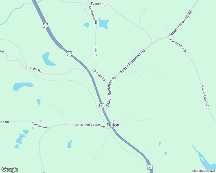 map of restaurants, bars, coffee shops, grocery stores, and more near 1108 10 Oaks Road in Buchanan