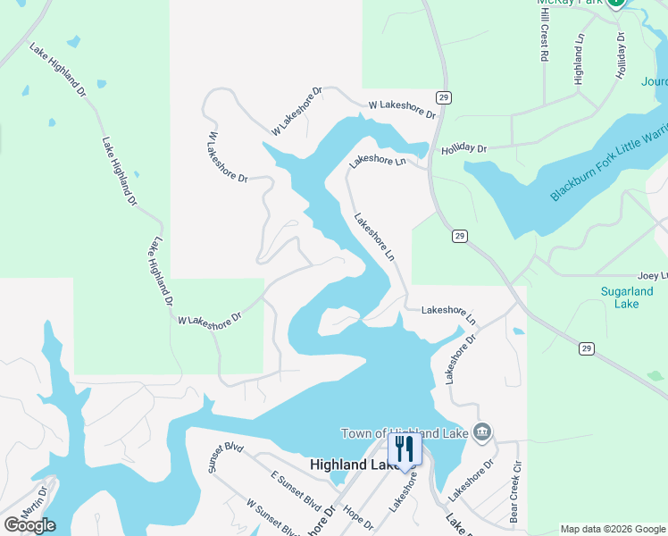 map of restaurants, bars, coffee shops, grocery stores, and more near 104 Coleman Circle in Oneonta