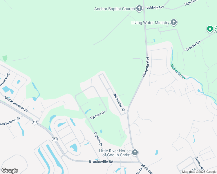 map of restaurants, bars, coffee shops, grocery stores, and more near 3785 Woodridge Circle in Little River