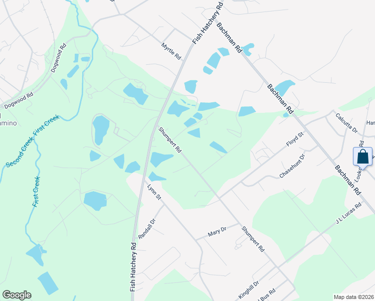map of restaurants, bars, coffee shops, grocery stores, and more near 133 Shumpert Road in West Columbia