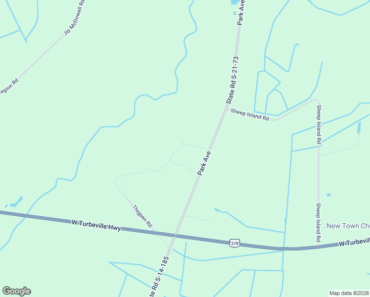 map of restaurants, bars, coffee shops, grocery stores, and more near 1245 Park Avenue in Olanta