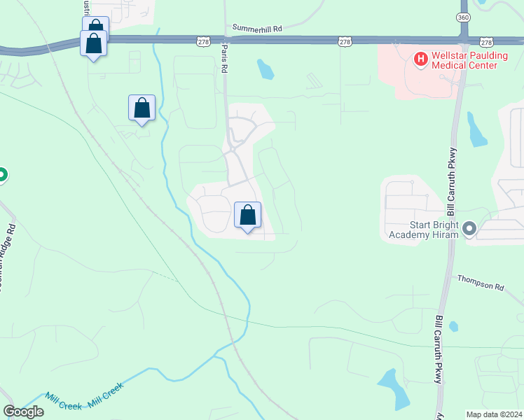 map of restaurants, bars, coffee shops, grocery stores, and more near 239 Palisades Drive in Dallas