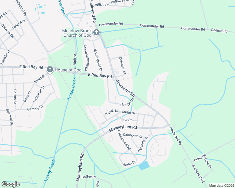 map of restaurants, bars, coffee shops, grocery stores, and more near 50 Habitat Court in Sumter