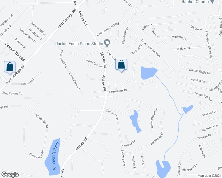 map of restaurants, bars, coffee shops, grocery stores, and more near 206 Meades Court in Lexington