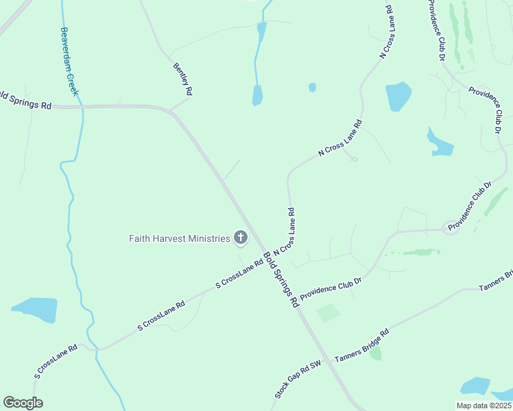 map of restaurants, bars, coffee shops, grocery stores, and more near 4425 Bold Springs Road in Monroe