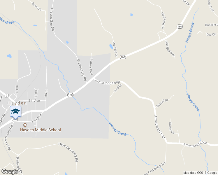 map of restaurants, bars, coffee shops, grocery stores, and more near 140 Armstrong Loop in Hayden