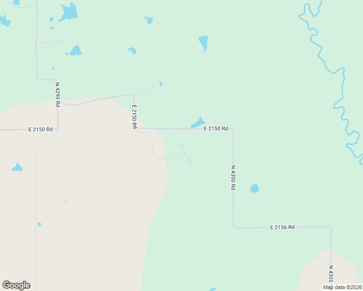 map of restaurants, bars, coffee shops, grocery stores, and more near East 2150 Road in Hugo