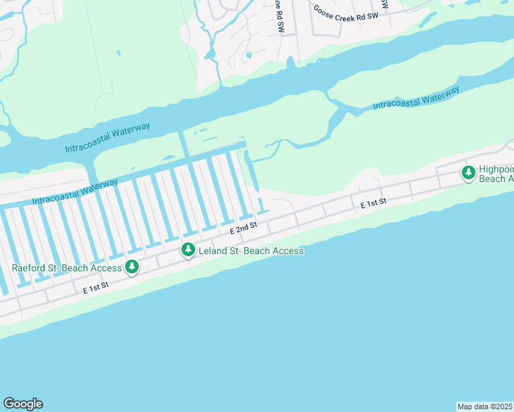map of restaurants, bars, coffee shops, grocery stores, and more near 4 Lee Street in Ocean Isle Beach