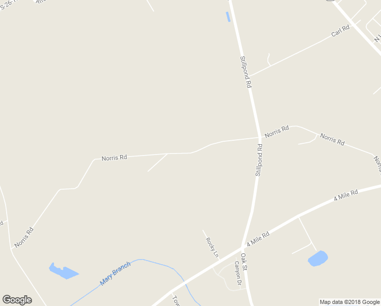 map of restaurants, bars, coffee shops, grocery stores, and more near Norris Road in Conway