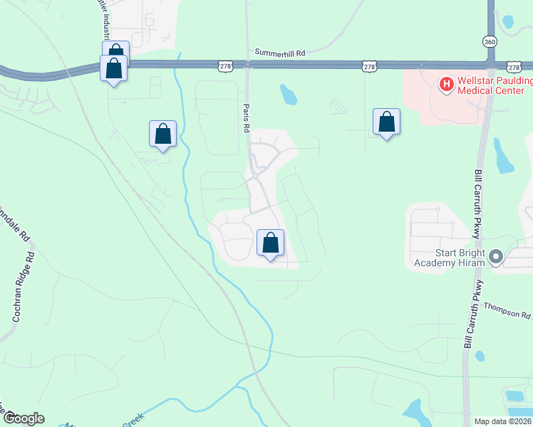map of restaurants, bars, coffee shops, grocery stores, and more near 21 Morrison Crossing in Dallas