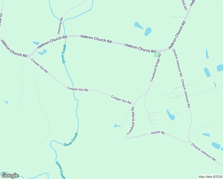 map of restaurants, bars, coffee shops, grocery stores, and more near 1130 Cooper Gin Road in Statham