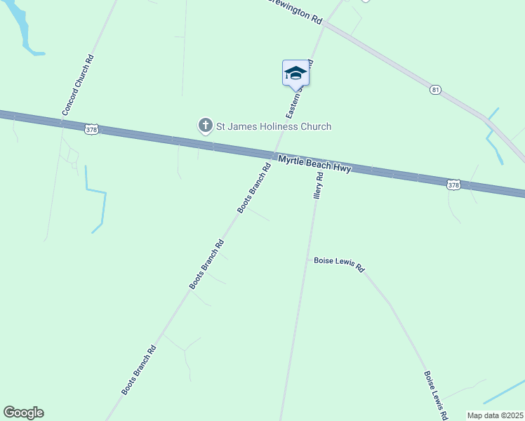 map of restaurants, bars, coffee shops, grocery stores, and more near 3755 Paradise Lane in Sumter