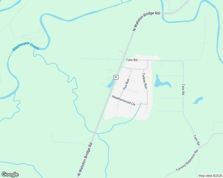 map of restaurants, bars, coffee shops, grocery stores, and more near 3743 North Walston Bridge Road in Jasper