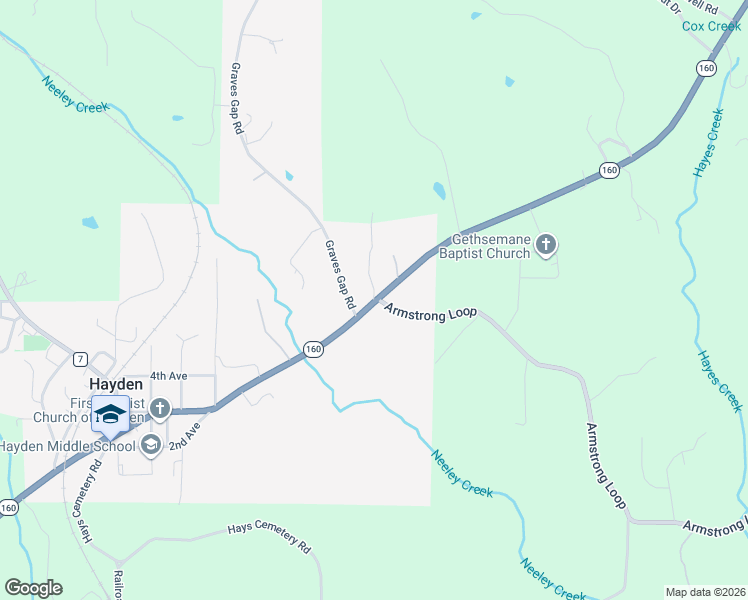 map of restaurants, bars, coffee shops, grocery stores, and more near 70 Powers Boulevard in Hayden