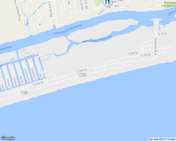 map of restaurants, bars, coffee shops, grocery stores, and more near 346 East 2nd Street in Ocean Isle Beach