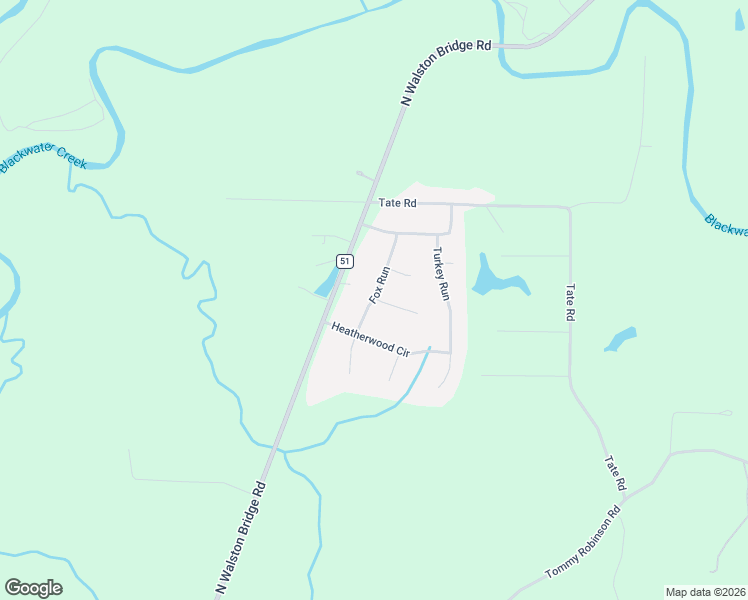 map of restaurants, bars, coffee shops, grocery stores, and more near 2100 Deer Run in Jasper
