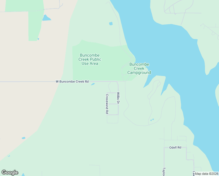 map of restaurants, bars, coffee shops, grocery stores, and more near 15925 West Buncombe Creek Road in Kingston