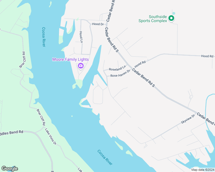 4280 River Chase Drive, Southside AL Walk Score