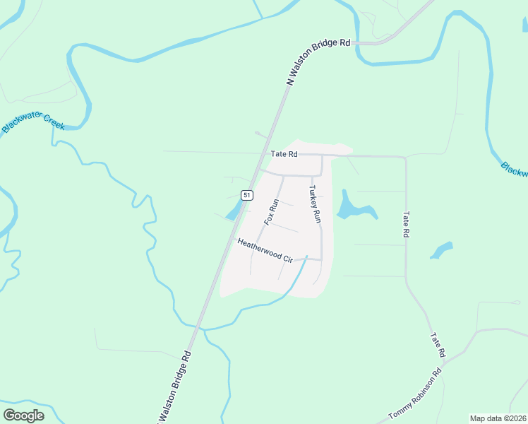 map of restaurants, bars, coffee shops, grocery stores, and more near 2100-2198 Deer Run in Jasper