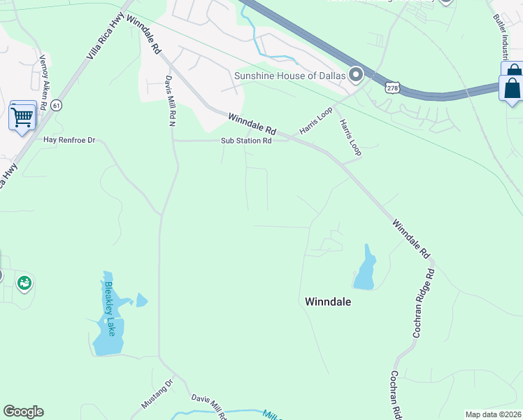 map of restaurants, bars, coffee shops, grocery stores, and more near 210 Aiken Lane in Dallas