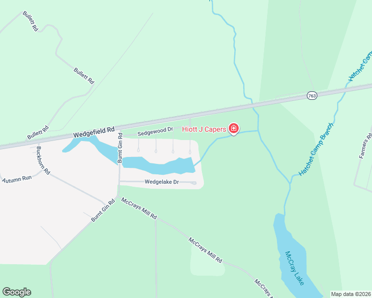 map of restaurants, bars, coffee shops, grocery stores, and more near 8 Ramblewood Lane in Wedgewood