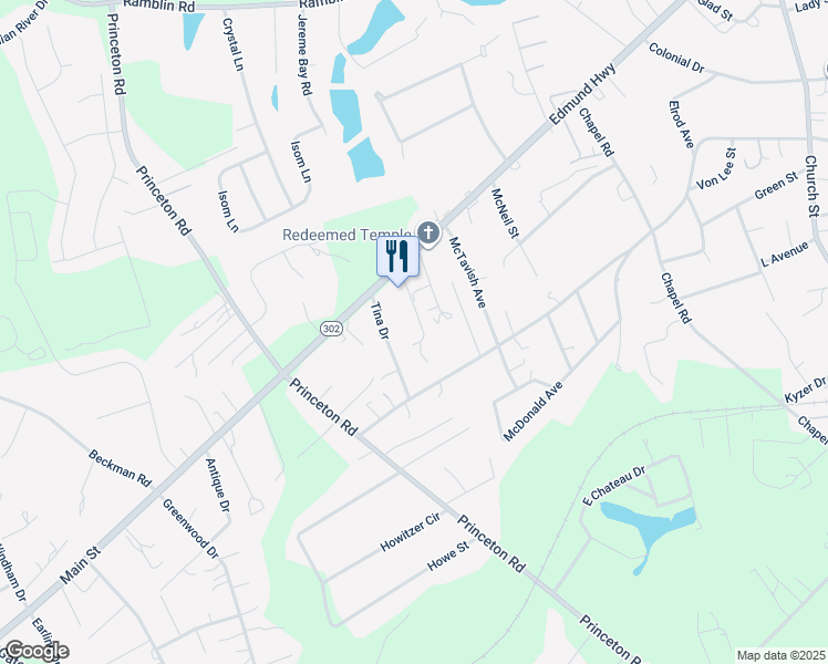map of restaurants, bars, coffee shops, grocery stores, and more near 134 Kings Tree Acres Drive in West Columbia