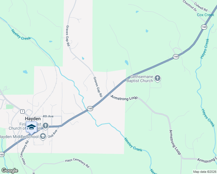 map of restaurants, bars, coffee shops, grocery stores, and more near 70 Powers Boulevard in Hayden