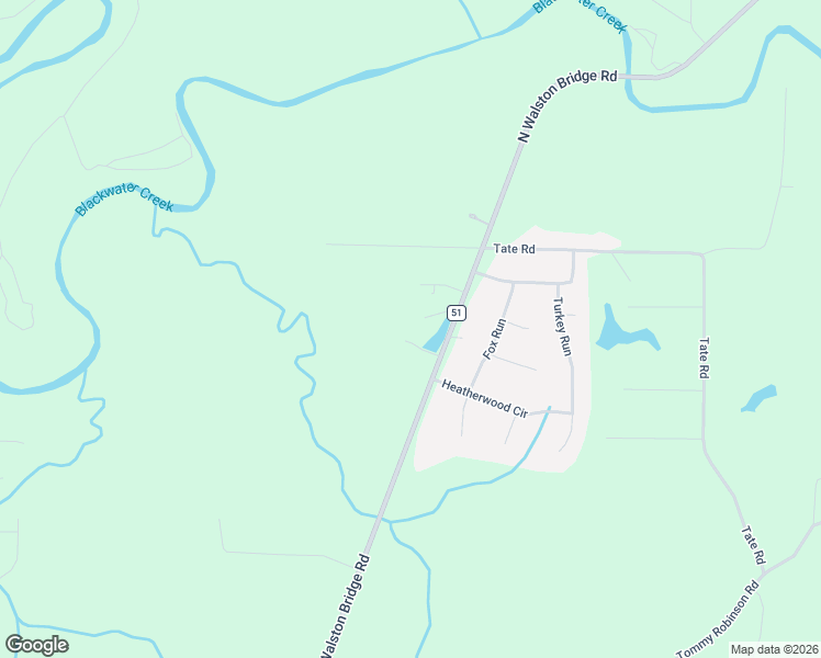 map of restaurants, bars, coffee shops, grocery stores, and more near 3743-3945 North Walston Bridge Road in Jasper