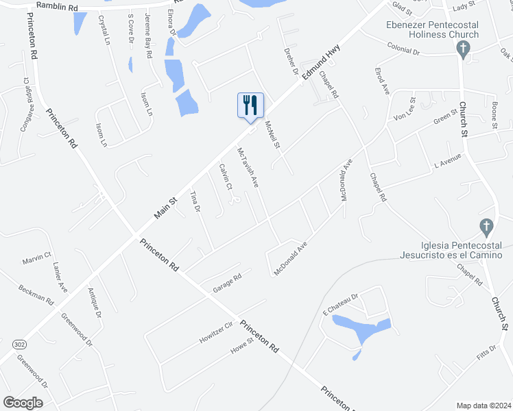 map of restaurants, bars, coffee shops, grocery stores, and more near 3152 State Road S-32-1283 in West Columbia