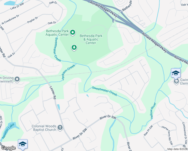 map of restaurants, bars, coffee shops, grocery stores, and more near 90 Galesburg Dr in Lawrenceville