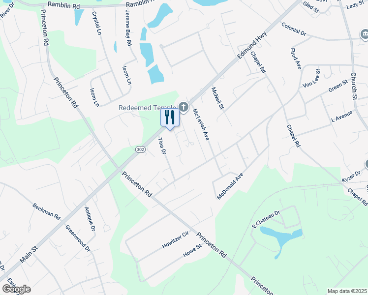 map of restaurants, bars, coffee shops, grocery stores, and more near 135 Calvin Court in West Columbia