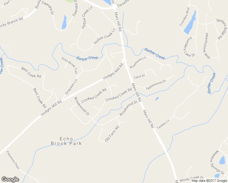map of restaurants, bars, coffee shops, grocery stores, and more near 1061 Carriage Hill Road in Watkinsville