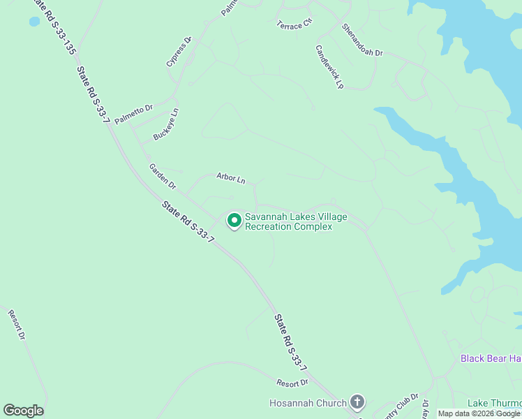 map of restaurants, bars, coffee shops, grocery stores, and more near 344 Mulberry Lane in McCormick