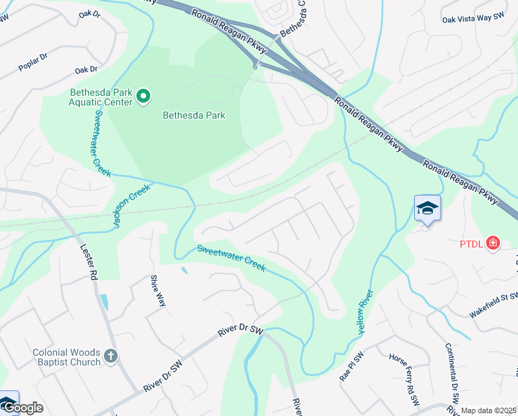 map of restaurants, bars, coffee shops, grocery stores, and more near 220 Galesburg Drive in Lawrenceville